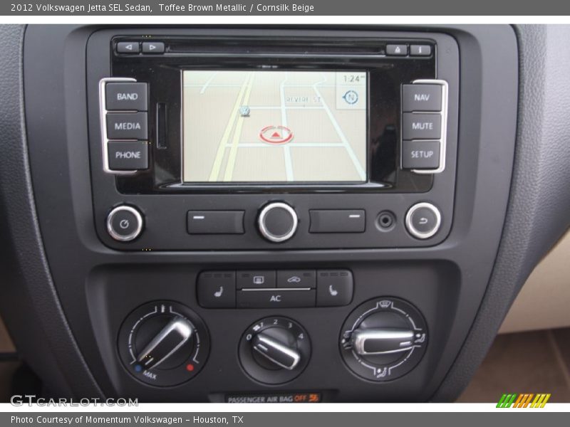 Toffee Brown Metallic / Cornsilk Beige 2012 Volkswagen Jetta SEL Sedan
