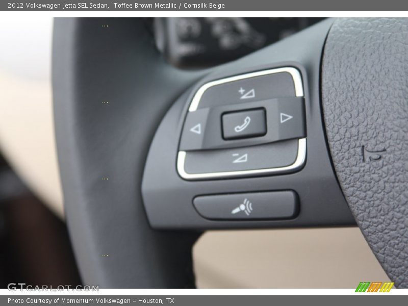 Toffee Brown Metallic / Cornsilk Beige 2012 Volkswagen Jetta SEL Sedan