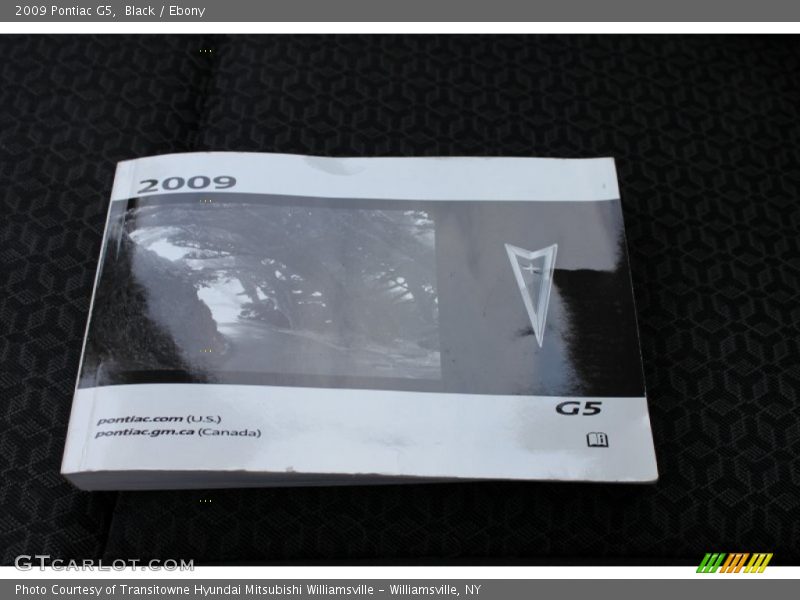 Black / Ebony 2009 Pontiac G5