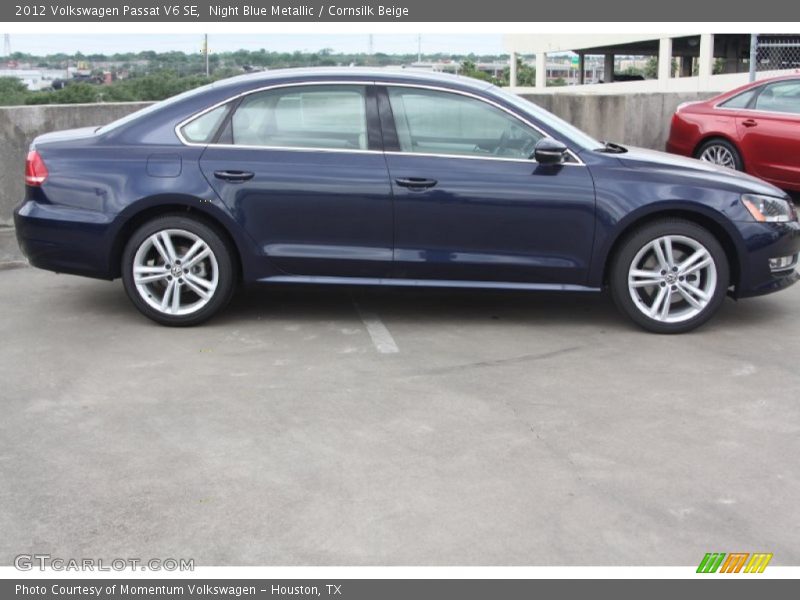 Night Blue Metallic / Cornsilk Beige 2012 Volkswagen Passat V6 SE