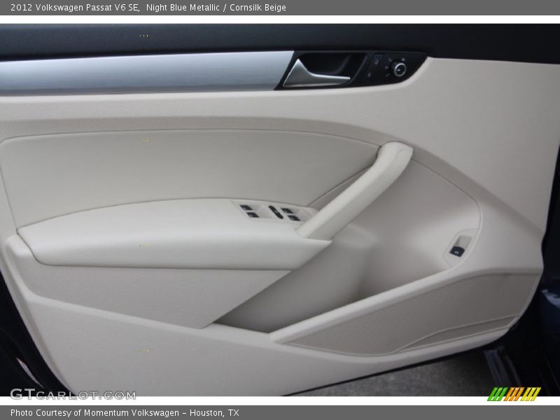 Night Blue Metallic / Cornsilk Beige 2012 Volkswagen Passat V6 SE