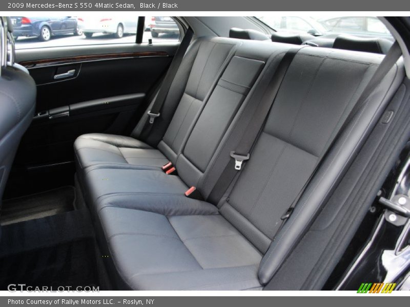 Black / Black 2009 Mercedes-Benz S 550 4Matic Sedan