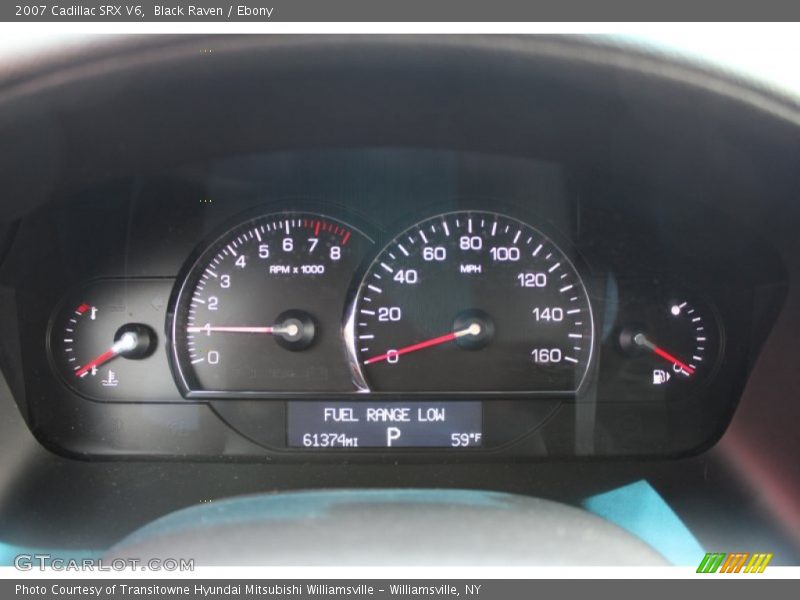 Black Raven / Ebony 2007 Cadillac SRX V6