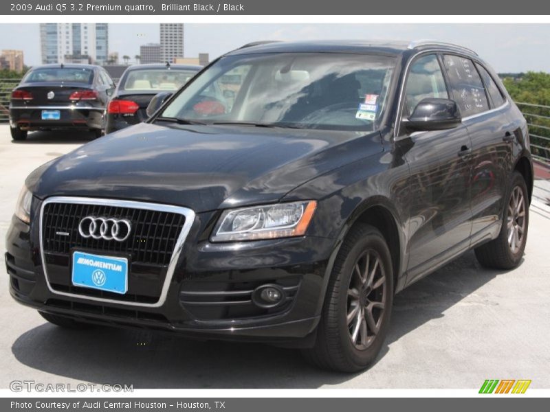Brilliant Black / Black 2009 Audi Q5 3.2 Premium quattro