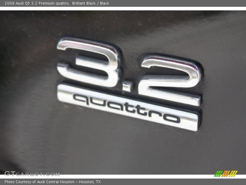 Brilliant Black / Black 2009 Audi Q5 3.2 Premium quattro