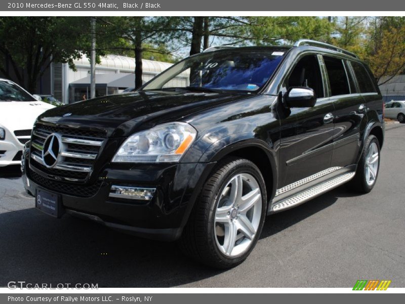 Black / Black 2010 Mercedes-Benz GL 550 4Matic