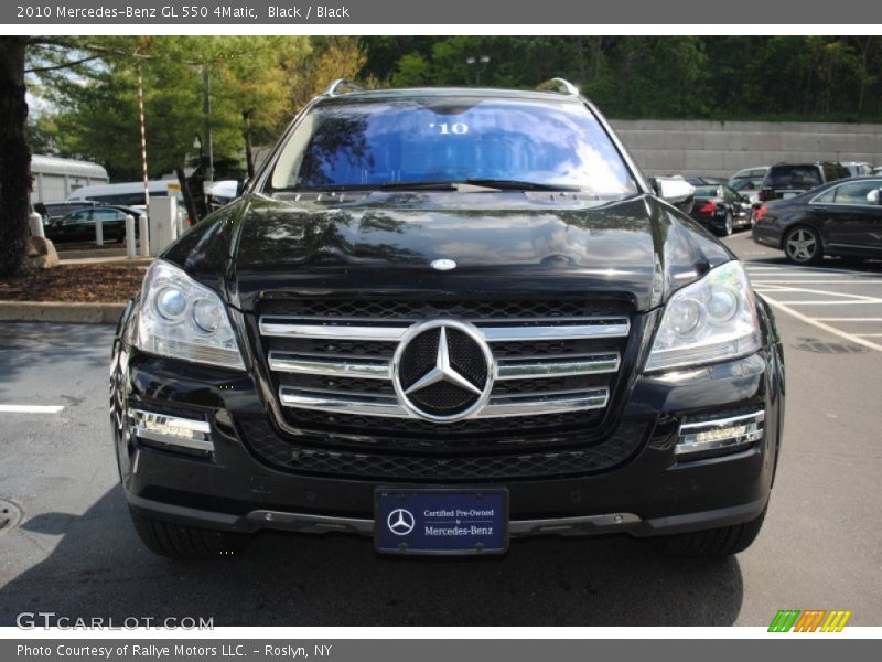 Black / Black 2010 Mercedes-Benz GL 550 4Matic