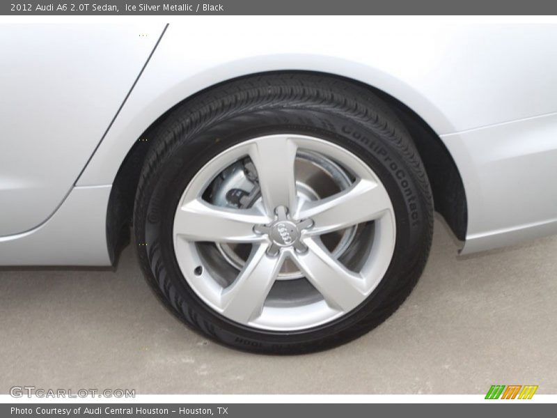 Ice Silver Metallic / Black 2012 Audi A6 2.0T Sedan