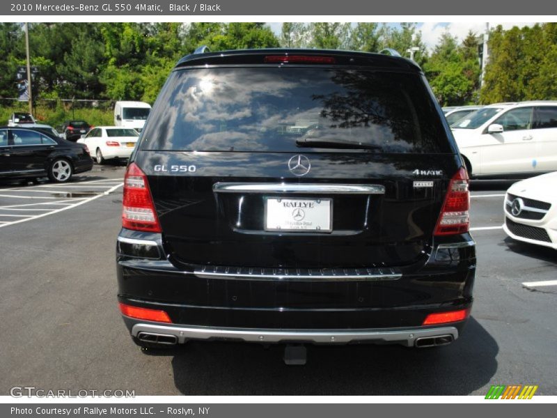 Black / Black 2010 Mercedes-Benz GL 550 4Matic