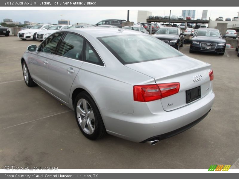 Ice Silver Metallic / Black 2012 Audi A6 2.0T Sedan