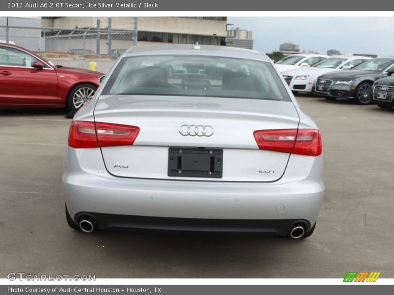 Ice Silver Metallic / Black 2012 Audi A6 2.0T Sedan