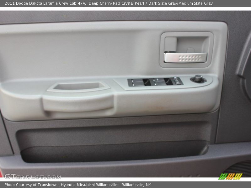 Deep Cherry Red Crystal Pearl / Dark Slate Gray/Medium Slate Gray 2011 Dodge Dakota Laramie Crew Cab 4x4