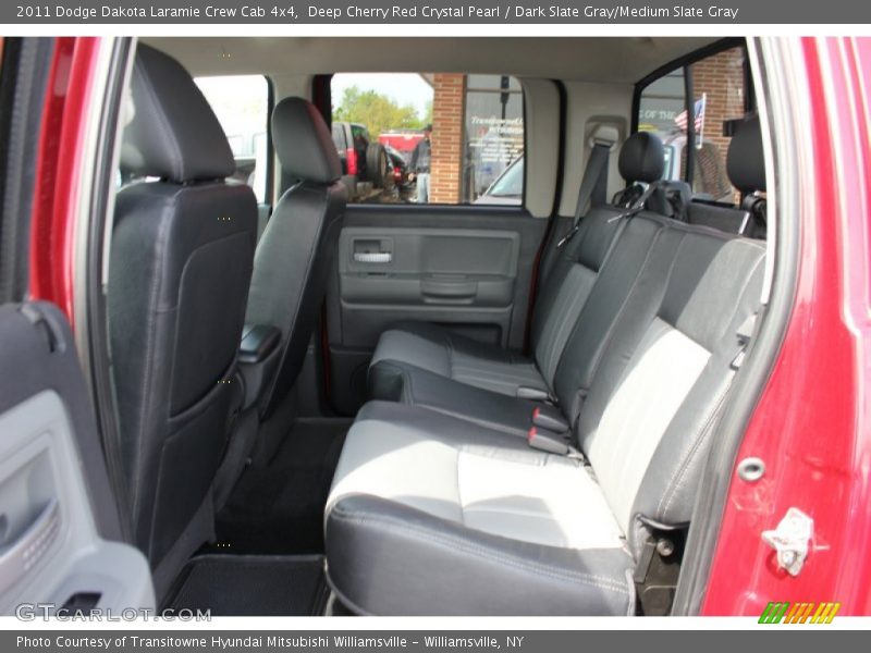 Deep Cherry Red Crystal Pearl / Dark Slate Gray/Medium Slate Gray 2011 Dodge Dakota Laramie Crew Cab 4x4