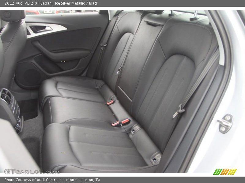 Ice Silver Metallic / Black 2012 Audi A6 2.0T Sedan