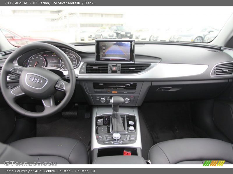 Ice Silver Metallic / Black 2012 Audi A6 2.0T Sedan