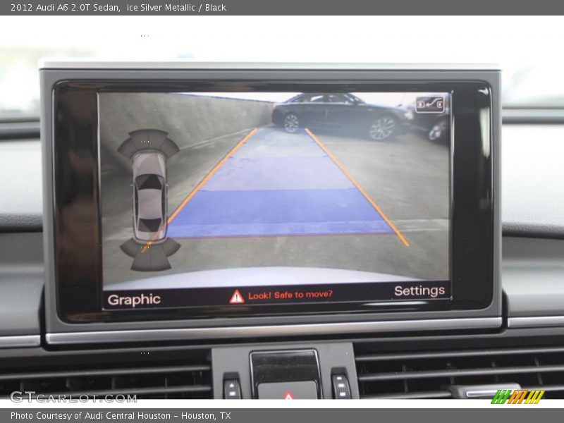 Ice Silver Metallic / Black 2012 Audi A6 2.0T Sedan