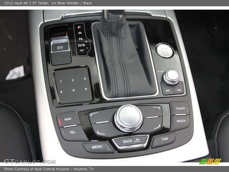 Ice Silver Metallic / Black 2012 Audi A6 2.0T Sedan