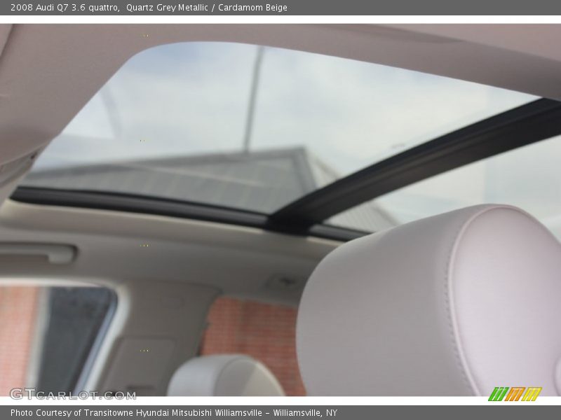 Quartz Grey Metallic / Cardamom Beige 2008 Audi Q7 3.6 quattro