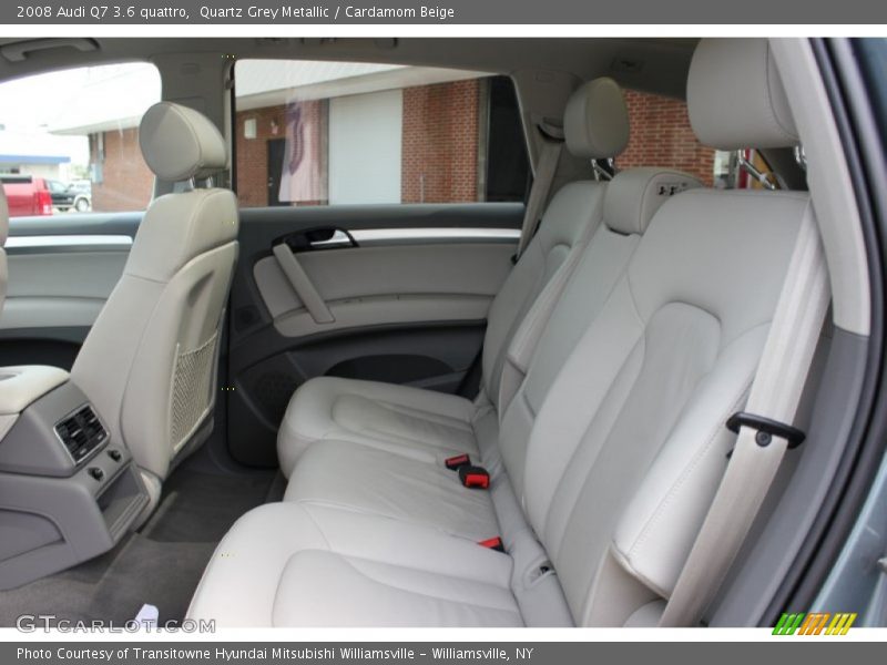 Quartz Grey Metallic / Cardamom Beige 2008 Audi Q7 3.6 quattro