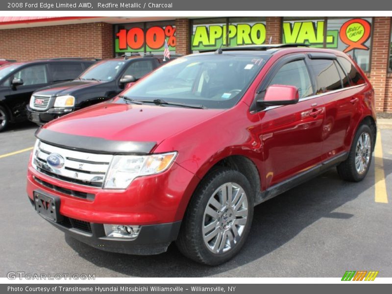 Redfire Metallic / Charcoal 2008 Ford Edge Limited AWD