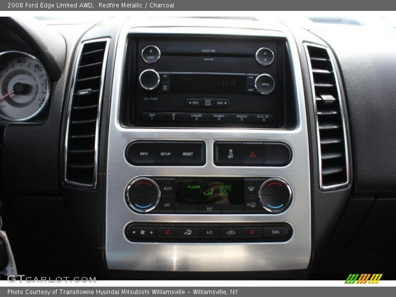 Redfire Metallic / Charcoal 2008 Ford Edge Limited AWD