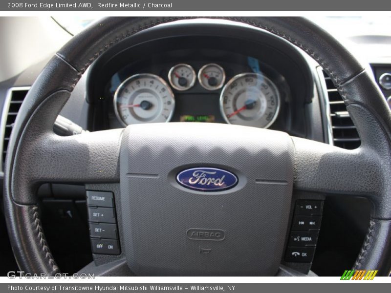 Redfire Metallic / Charcoal 2008 Ford Edge Limited AWD