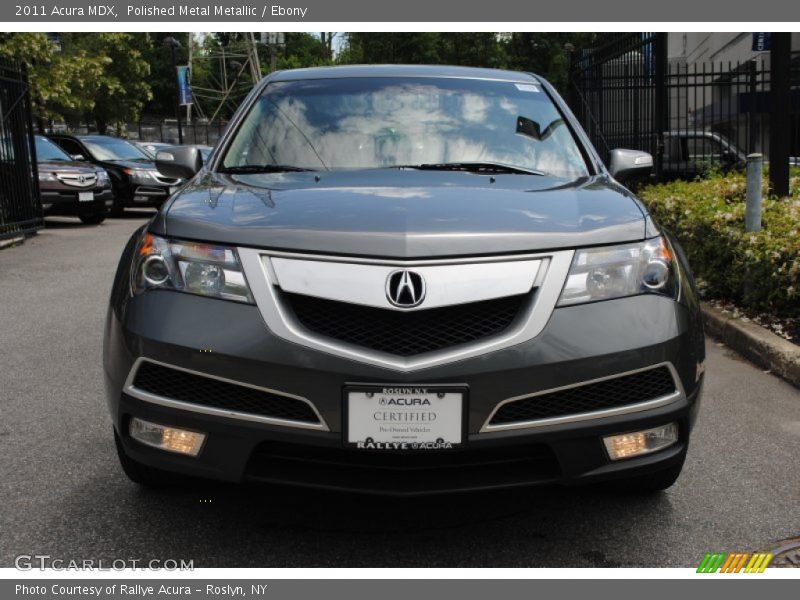 Polished Metal Metallic / Ebony 2011 Acura MDX