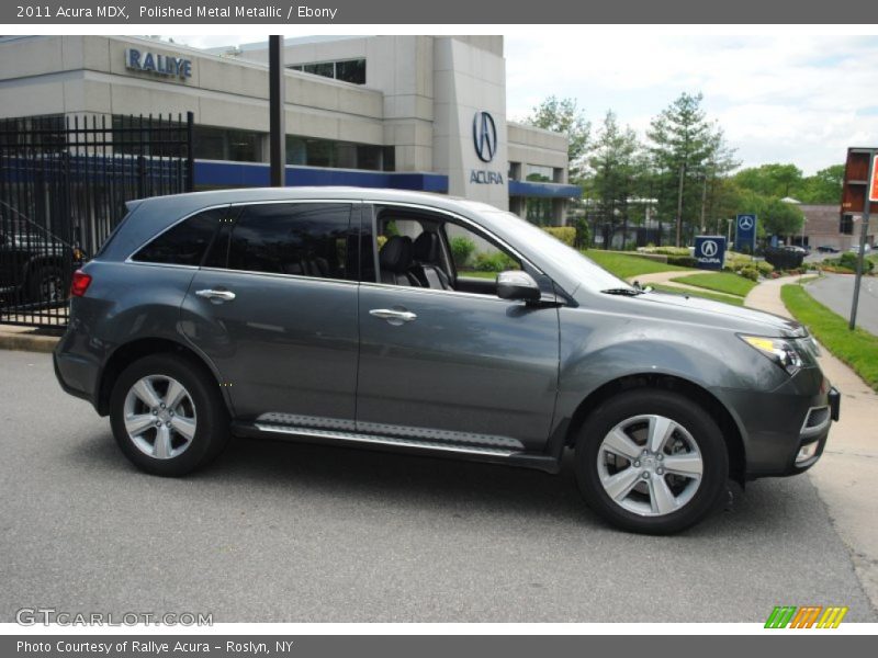 Polished Metal Metallic / Ebony 2011 Acura MDX
