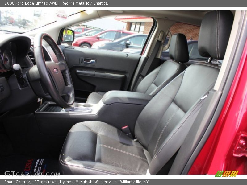 Redfire Metallic / Charcoal 2008 Ford Edge Limited AWD