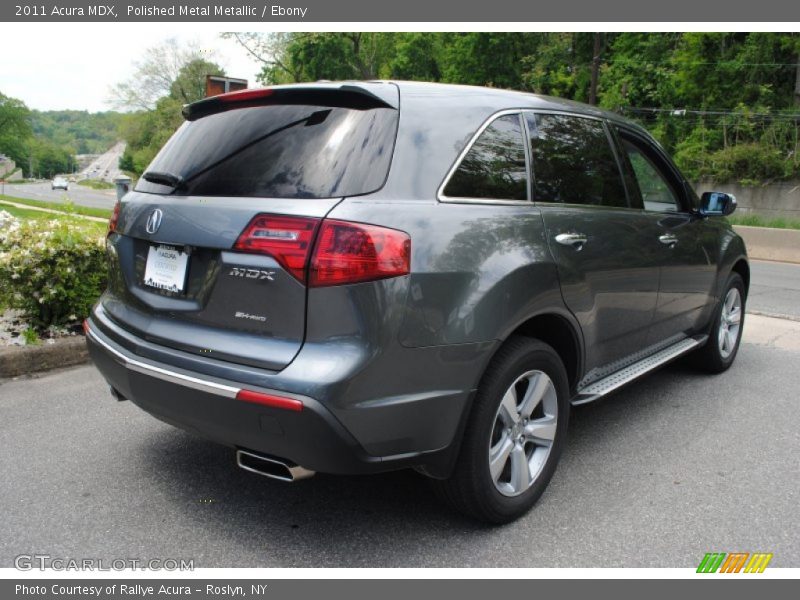 Polished Metal Metallic / Ebony 2011 Acura MDX