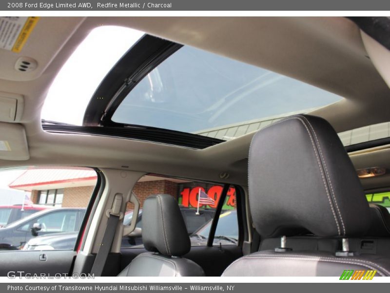 Redfire Metallic / Charcoal 2008 Ford Edge Limited AWD