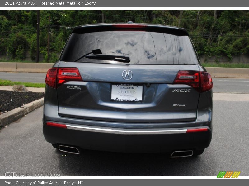 Polished Metal Metallic / Ebony 2011 Acura MDX