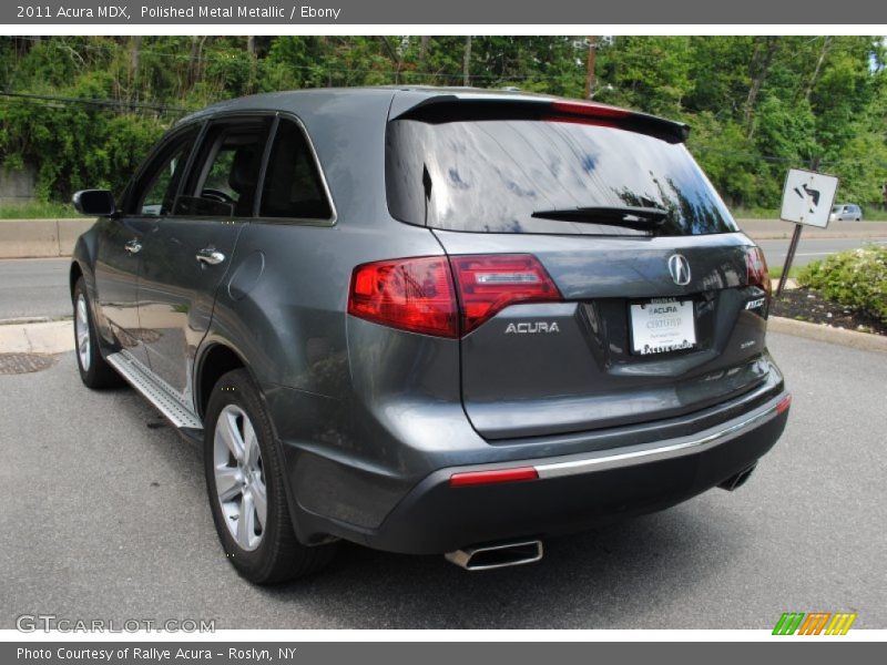 Polished Metal Metallic / Ebony 2011 Acura MDX