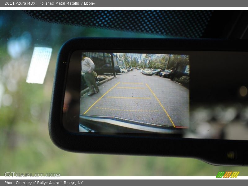 Polished Metal Metallic / Ebony 2011 Acura MDX