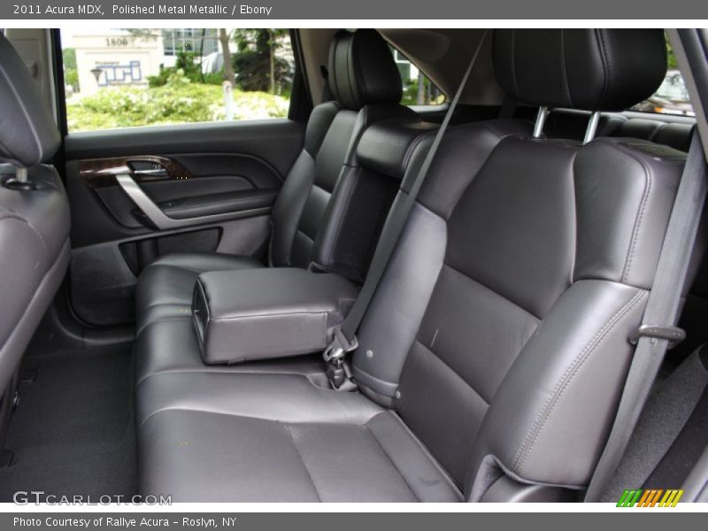 Polished Metal Metallic / Ebony 2011 Acura MDX