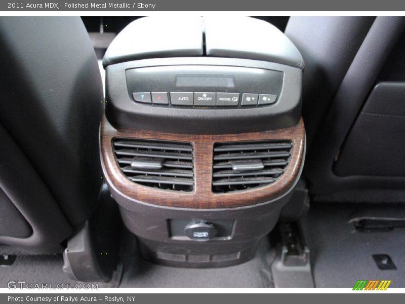 Polished Metal Metallic / Ebony 2011 Acura MDX