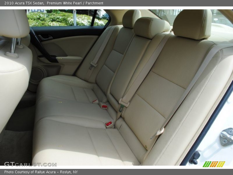 Premium White Pearl / Parchment 2010 Acura TSX Sedan