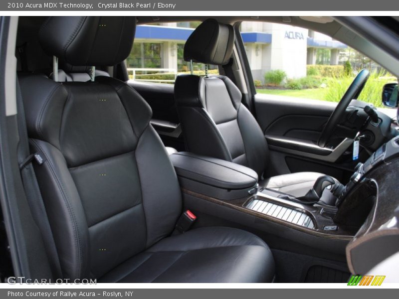 Crystal Black Pearl / Ebony 2010 Acura MDX Technology