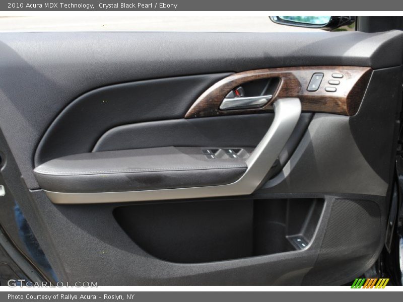 Crystal Black Pearl / Ebony 2010 Acura MDX Technology