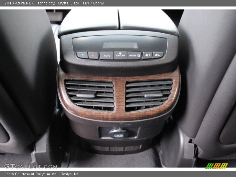 Crystal Black Pearl / Ebony 2010 Acura MDX Technology