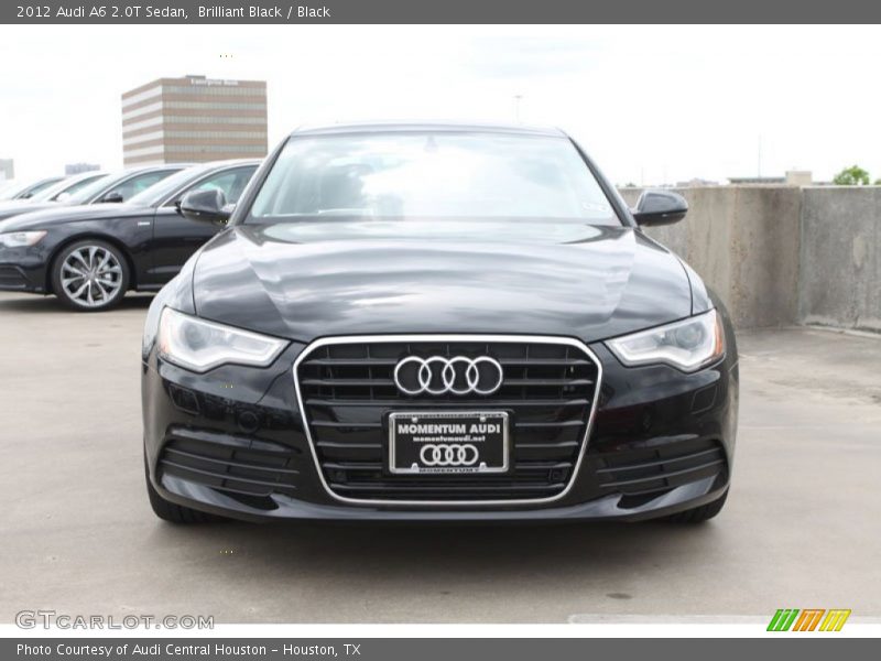 Brilliant Black / Black 2012 Audi A6 2.0T Sedan