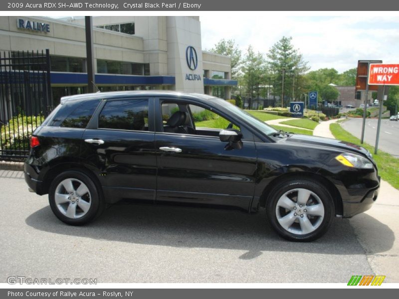 Crystal Black Pearl / Ebony 2009 Acura RDX SH-AWD Technology
