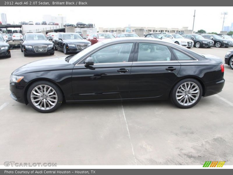 Brilliant Black / Black 2012 Audi A6 2.0T Sedan