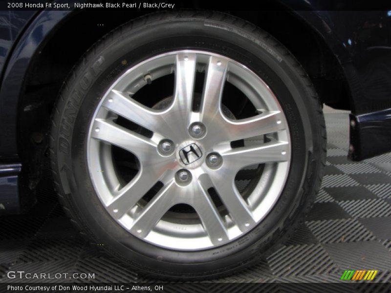 Nighthawk Black Pearl / Black/Grey 2008 Honda Fit Sport