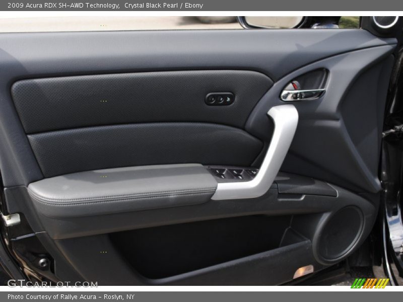 Crystal Black Pearl / Ebony 2009 Acura RDX SH-AWD Technology