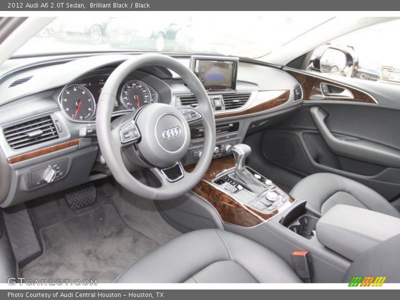 Brilliant Black / Black 2012 Audi A6 2.0T Sedan