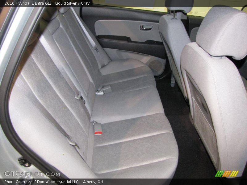 Liquid Silver / Gray 2010 Hyundai Elantra GLS
