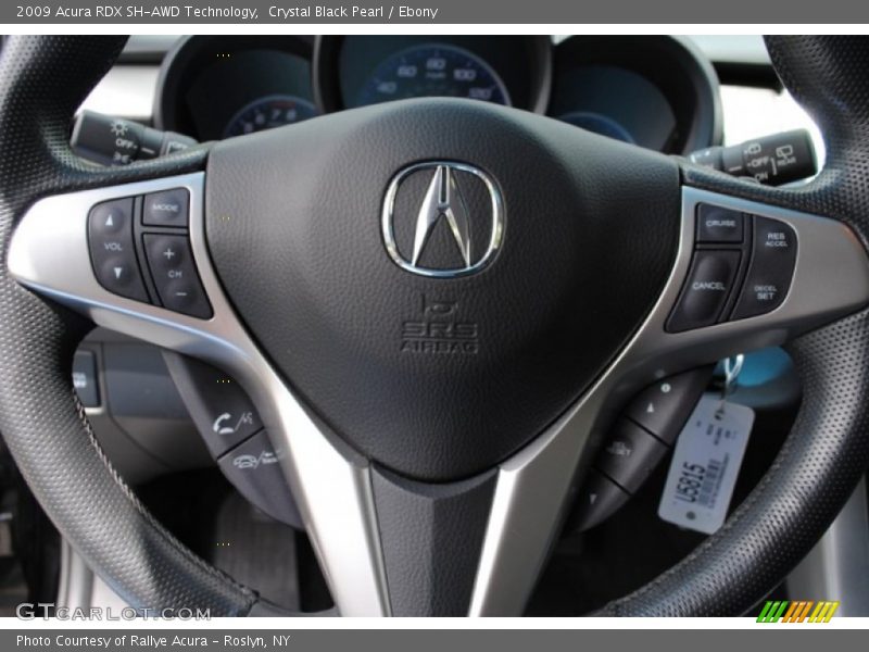 Crystal Black Pearl / Ebony 2009 Acura RDX SH-AWD Technology