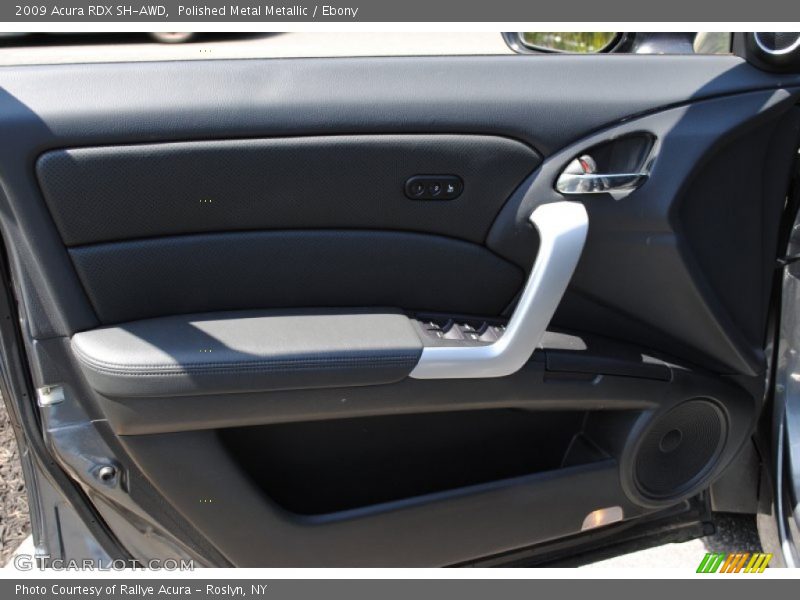 Polished Metal Metallic / Ebony 2009 Acura RDX SH-AWD