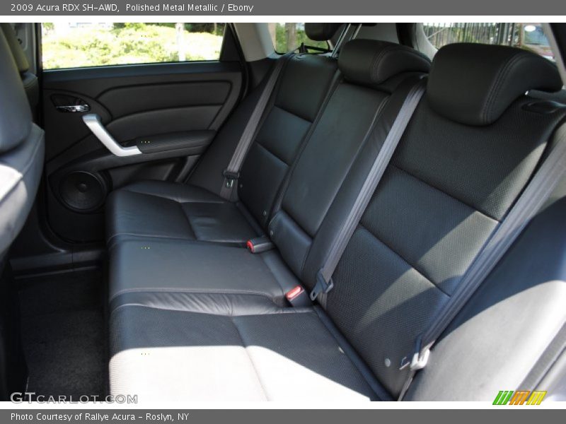 Polished Metal Metallic / Ebony 2009 Acura RDX SH-AWD